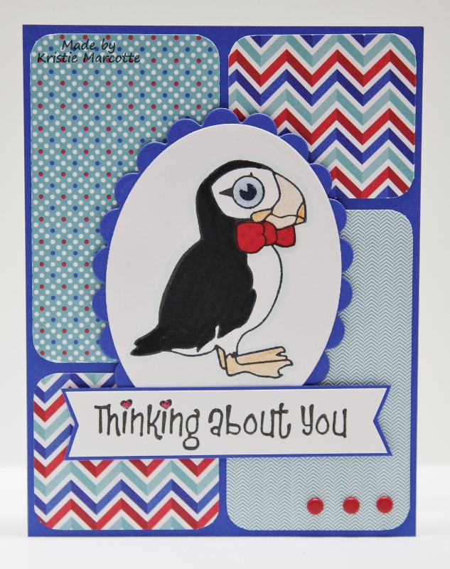 Cards in Envy – For the Birds! card challenge