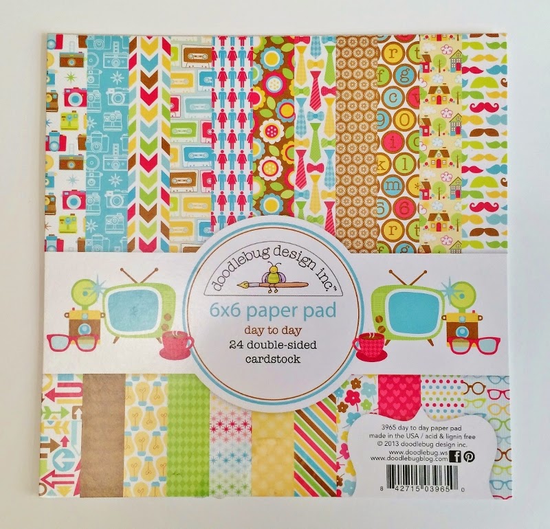 Doodlebug’s Day by Day – 28 cards from one 6×6 paper pad