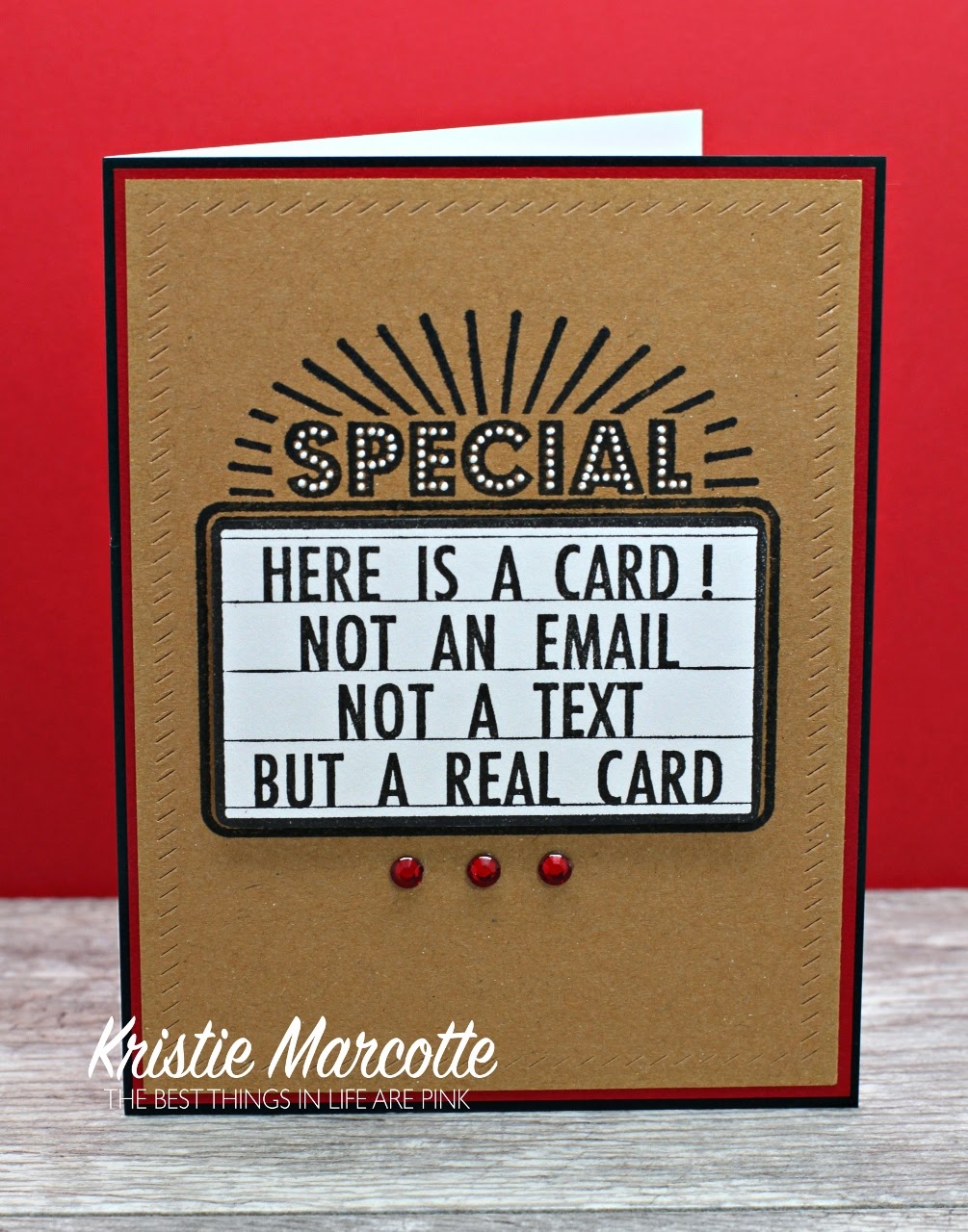 A Real Card!