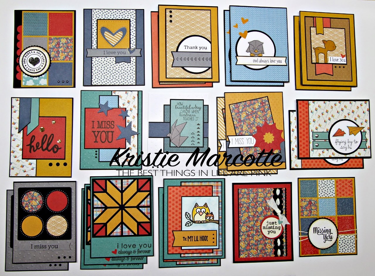 Authentique’s Playful – 24 cards from one 6×6 paper pad