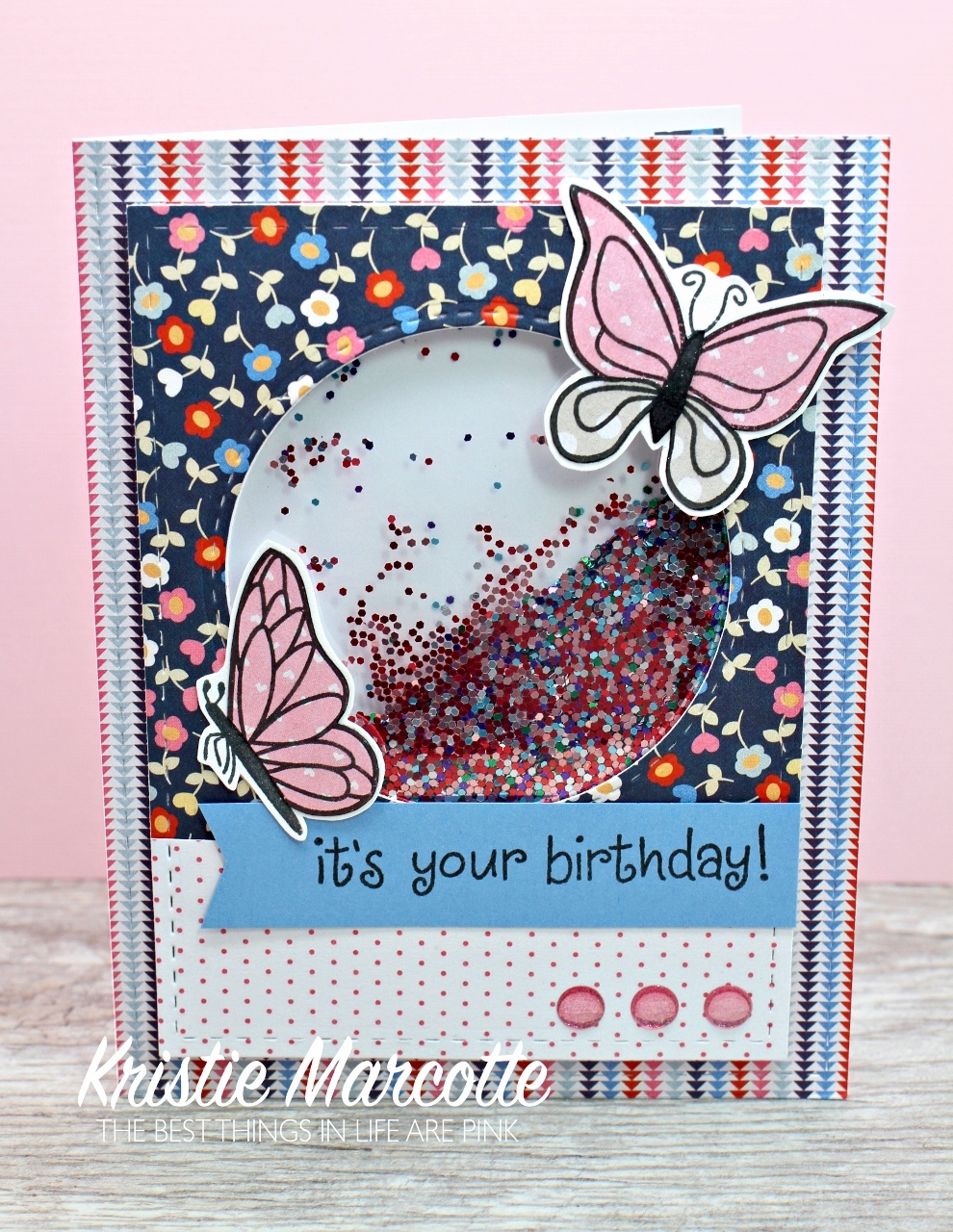 My First Shaker Card