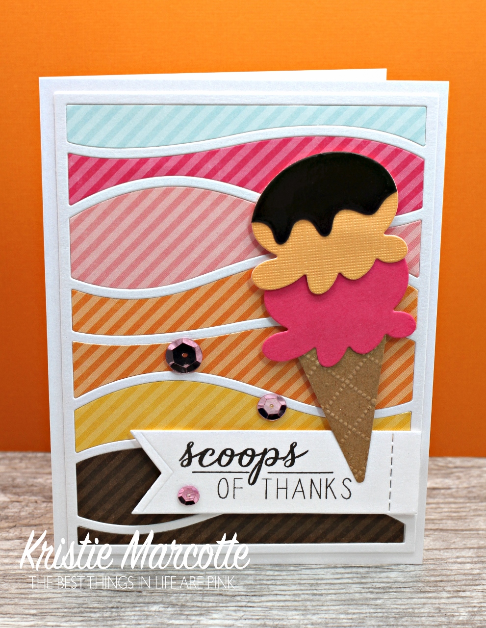 Snow Drifts Cover-Up Die Cut from MFT