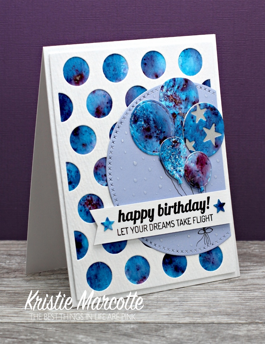 Happy Birthday – with Brusho