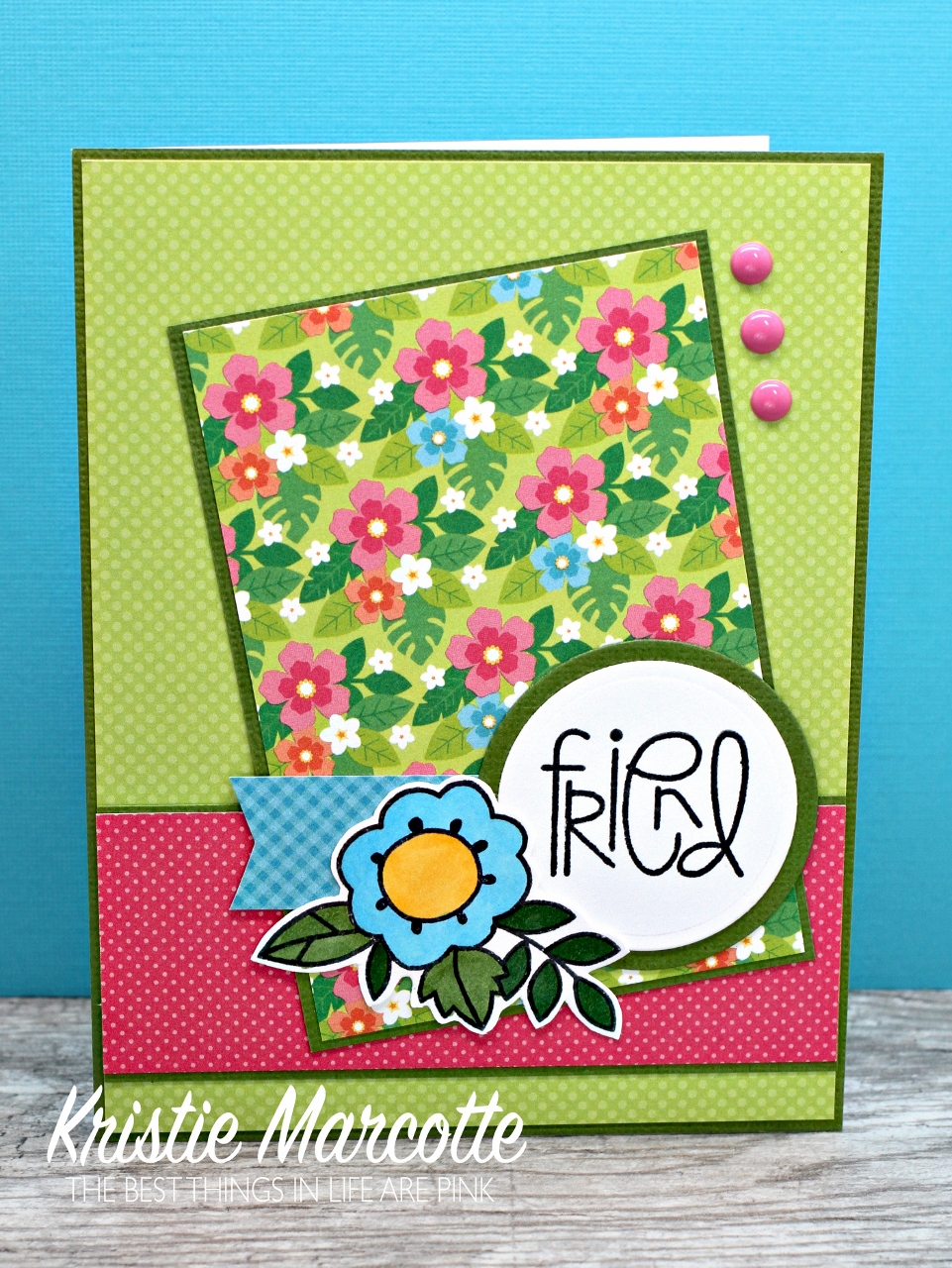 Reverse Confetti sketch #20 – Friend