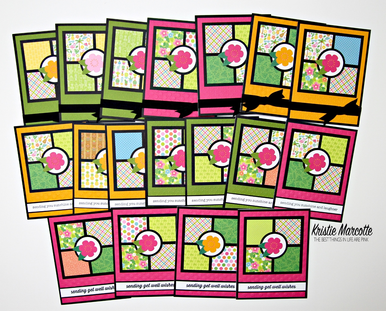 Finished the Doodlebug Fun in the Sun 6×6 paper pad