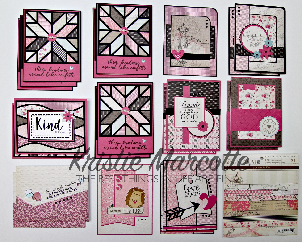 My Mind’s Eye – Blush 6×6 cards