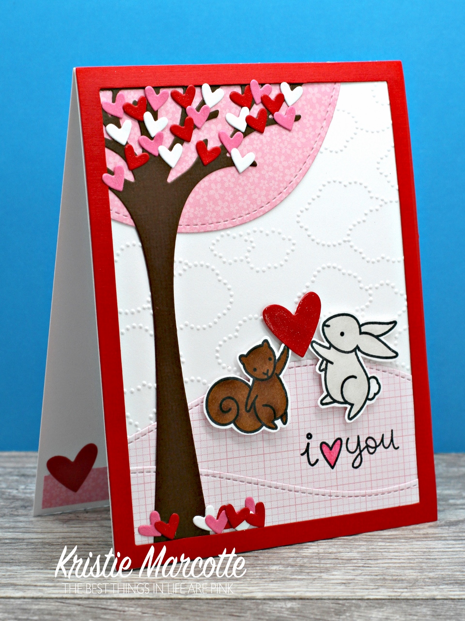 Lawn Fawn – Heart Blossoms