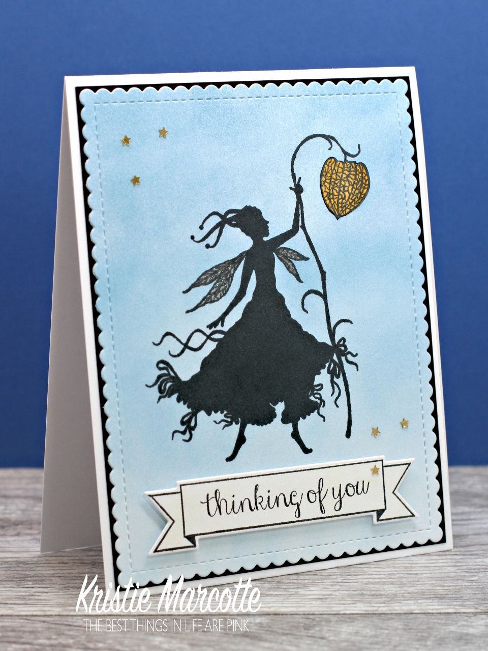 Cards in Envy – Fantasy & Flowers card challenge