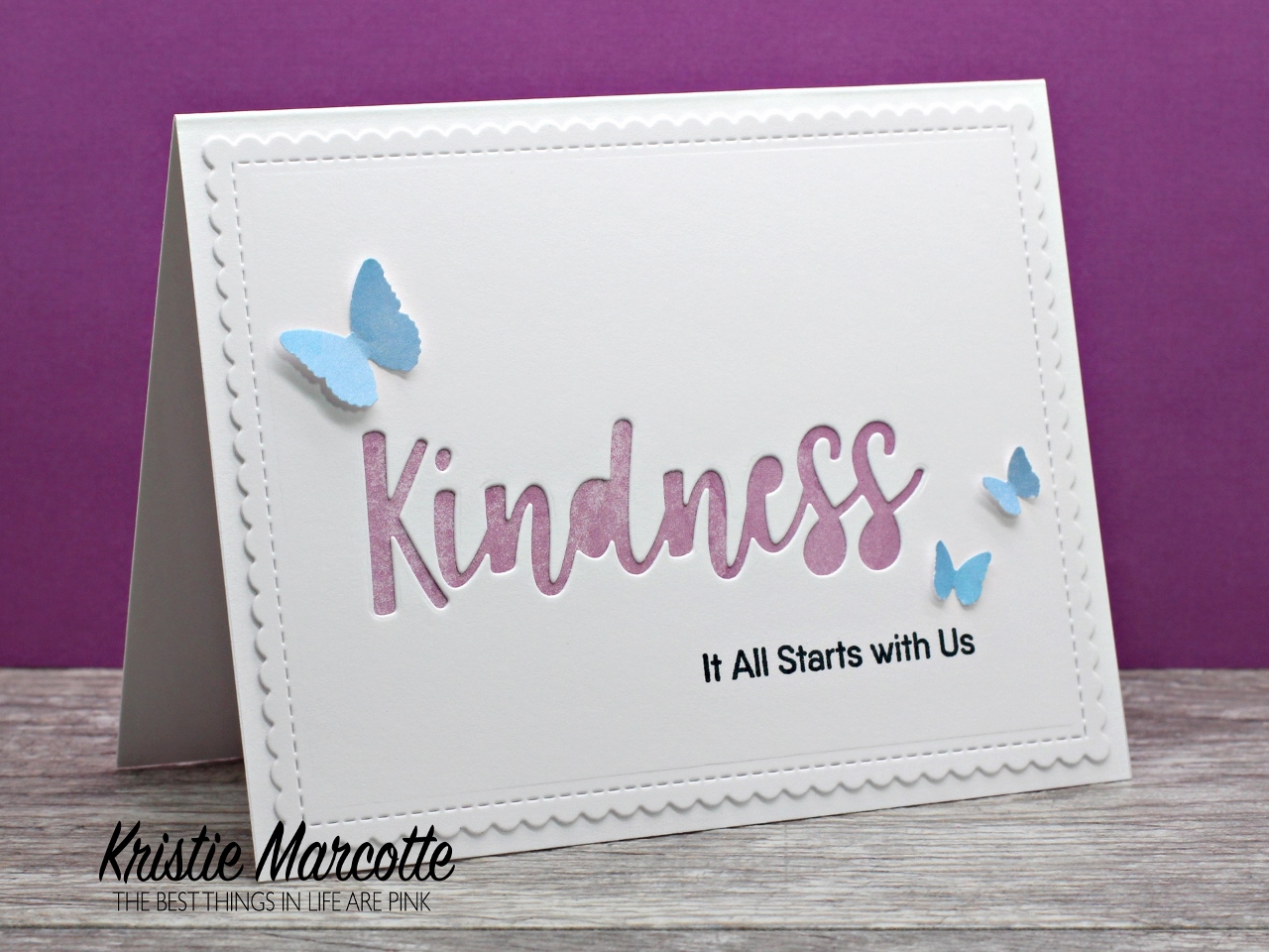 Kindness, It All Starts with Us
