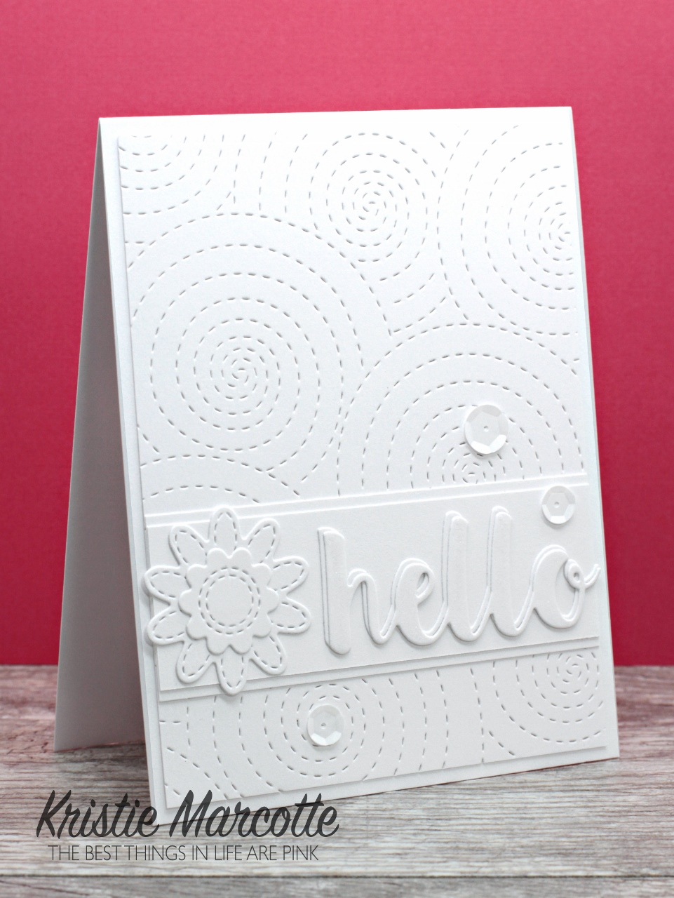 Cards in Envy – White on White