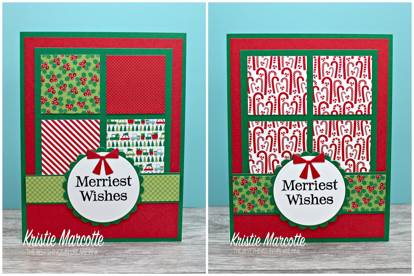 Doodlebug’s Here Comes Santa Claus – cards from 6×6 paper pad - Kristie ...