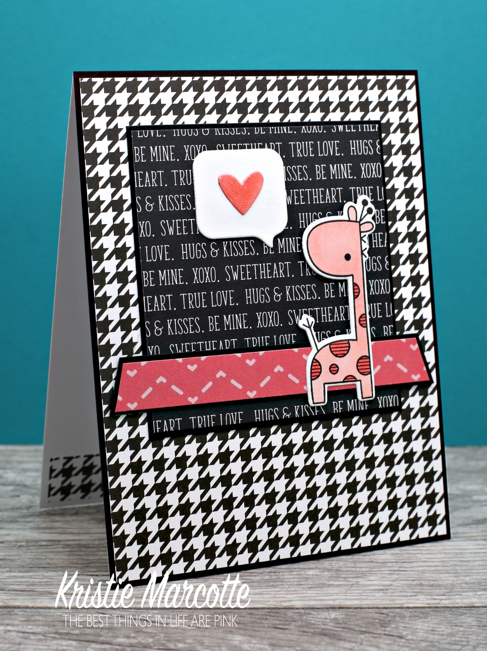 Hugs & Kisses Giraffe