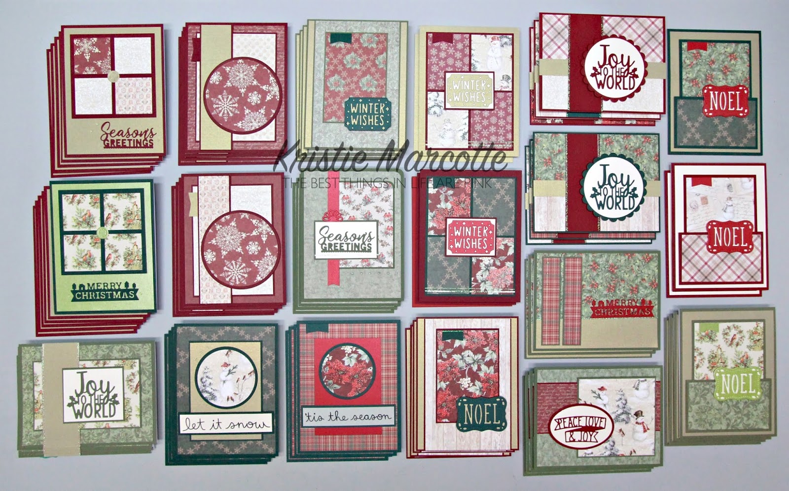 Love From Lizi – Noel Mega Pack – 68 cards from one kit