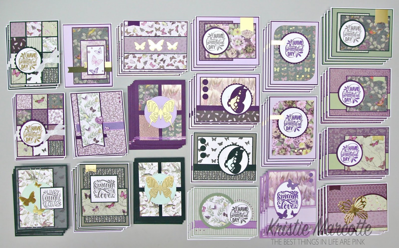 Love From Lizi – Papillon Mega Pack – 73 cards from 1 kit