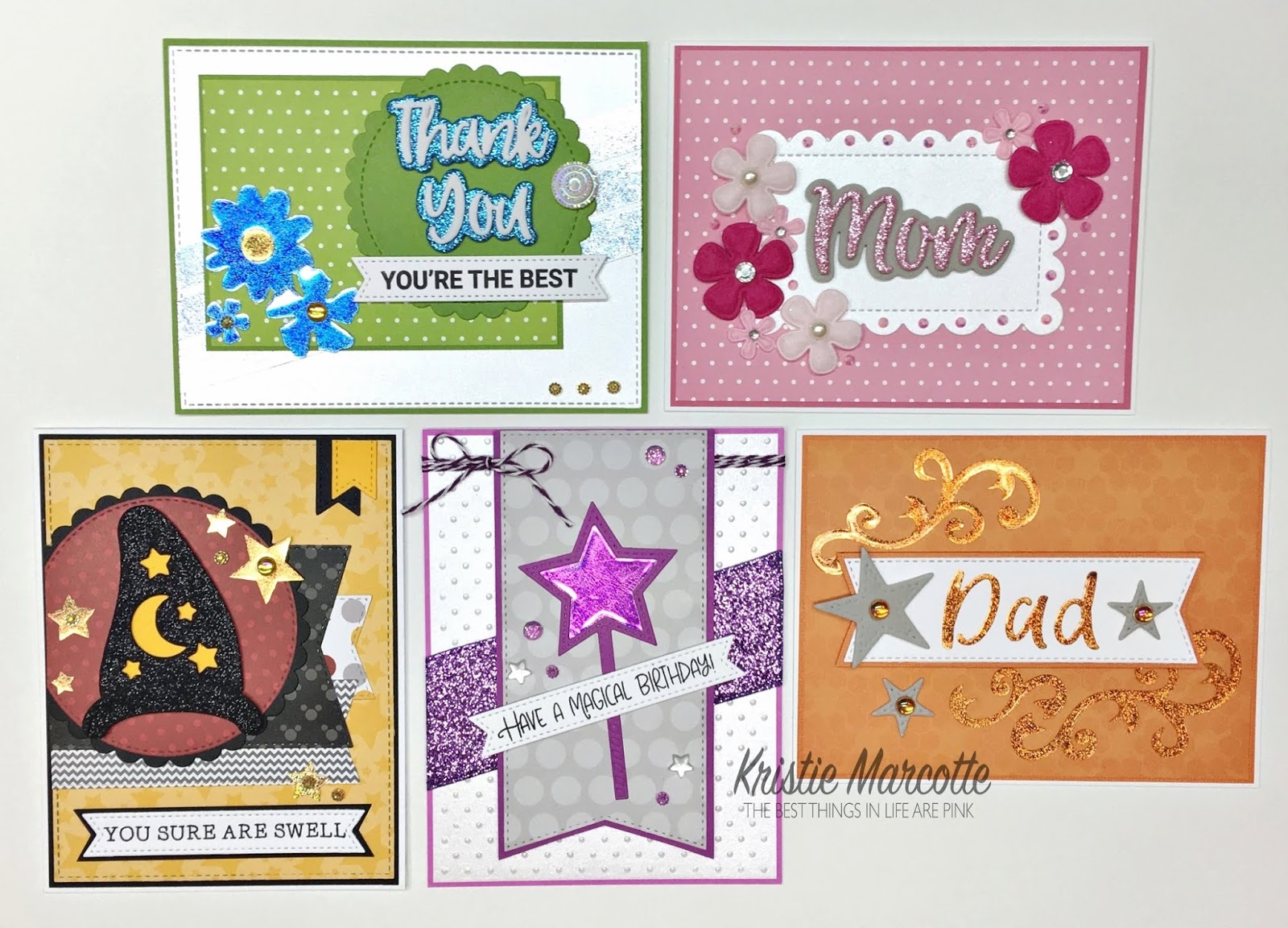 Queen & Co. Fun Foil and Foam – 5 Cards