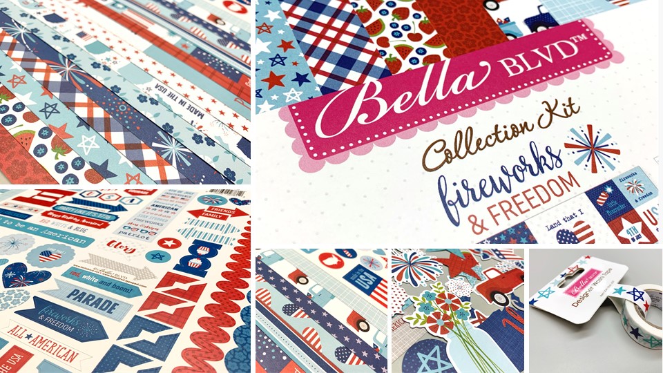 Bella Blvd. Fireworks & Freedom – 48 cards 1 collection