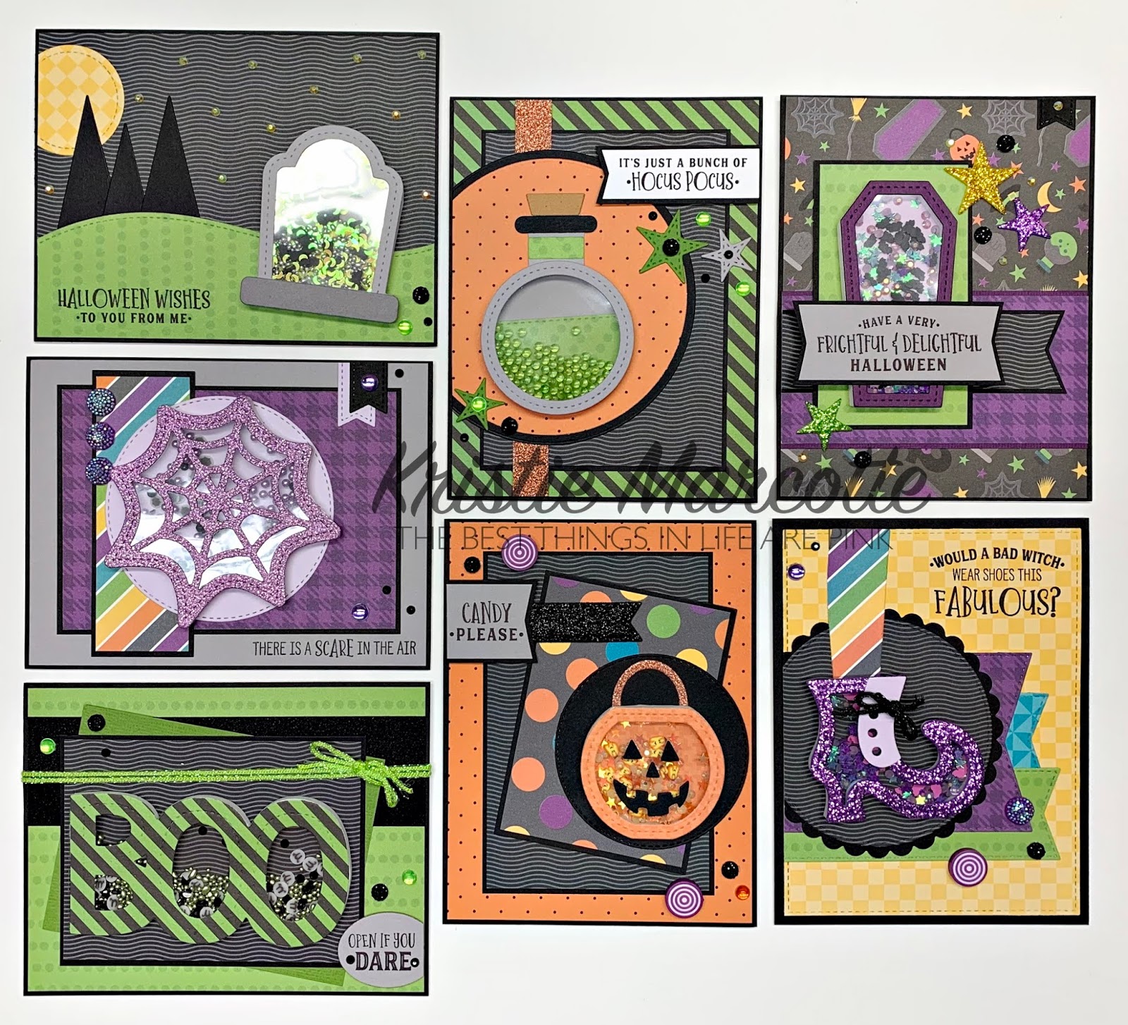 Queen & Company Fright Fest kit – 7 cards 1 kit