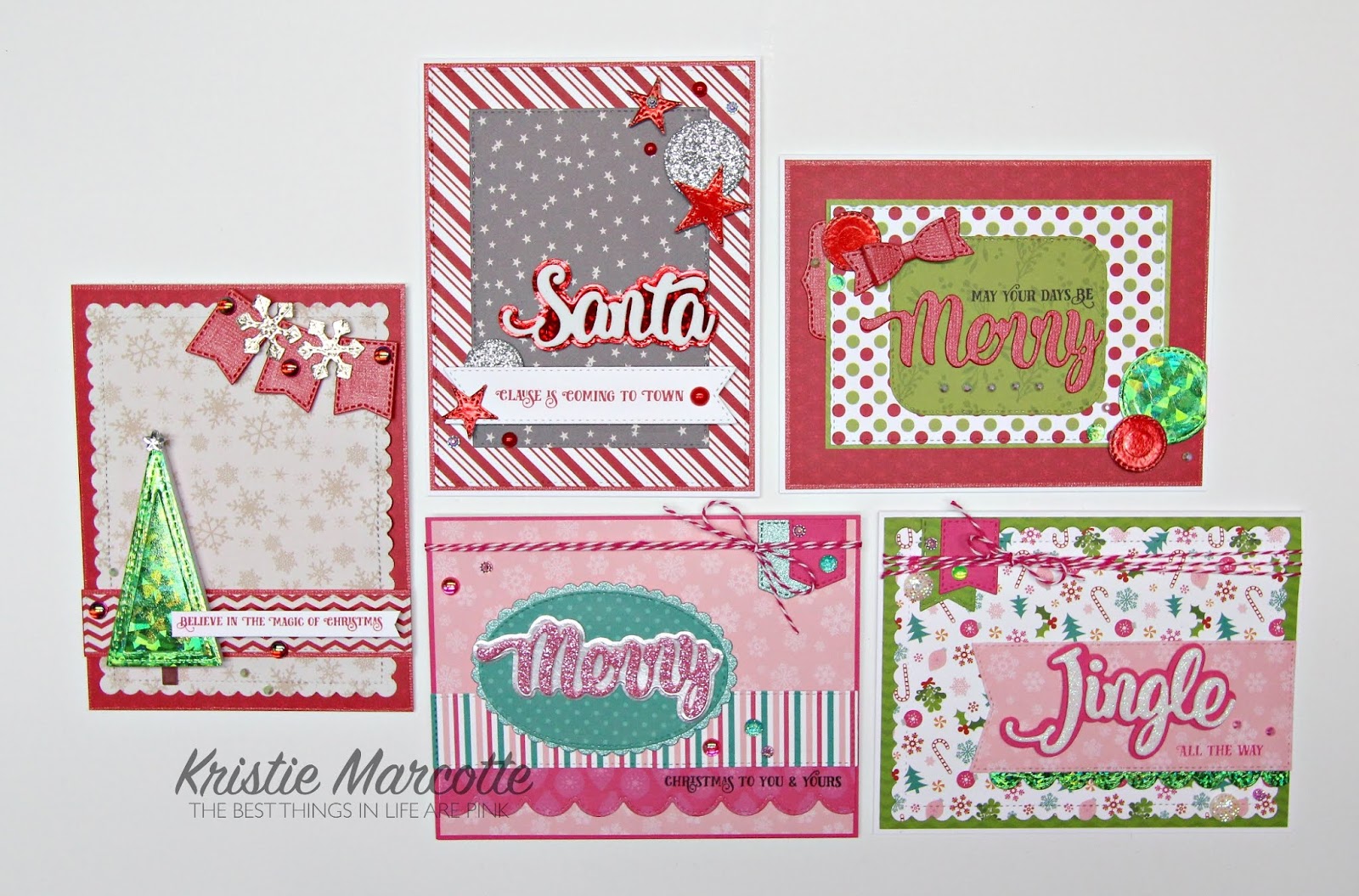 Queen & Company – Holiday Sentiment Stackers – 5 cards 1 kit