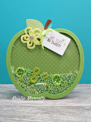 Queen & Company’s Apple Shaped Card kit – 3 cards 1 kit