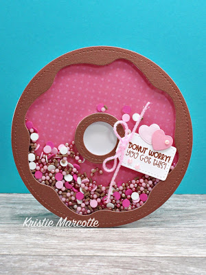Queen & Company – Donut Shaped card kit – 4 cards 1 kit