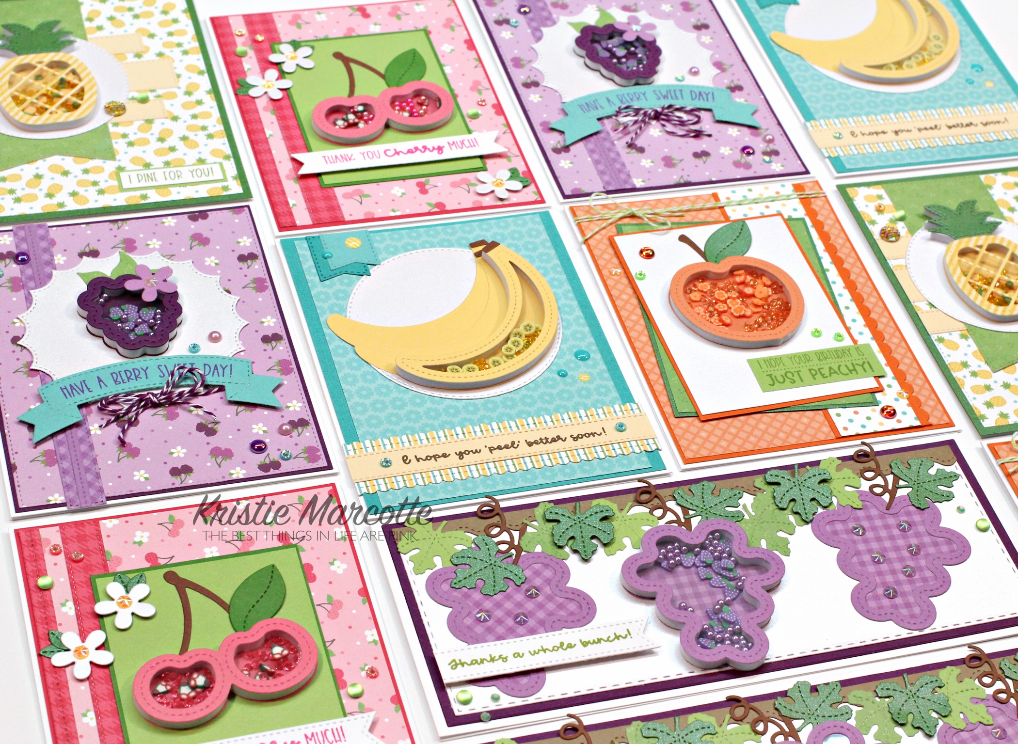 Queen & Company Fruit Stand kit – 12 cards 1 kit