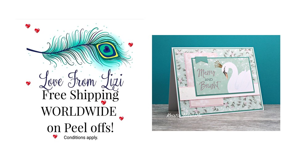 FREE Shipping offer on Love From Lizi Peel Offs