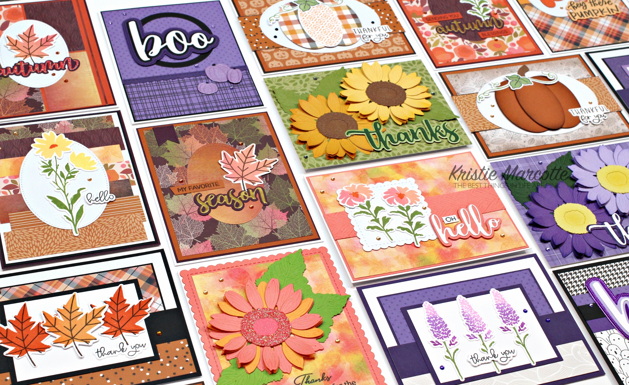 Honey Bee Stamps | Halloween Harvest | 33 cards from one 6×6 paper pad