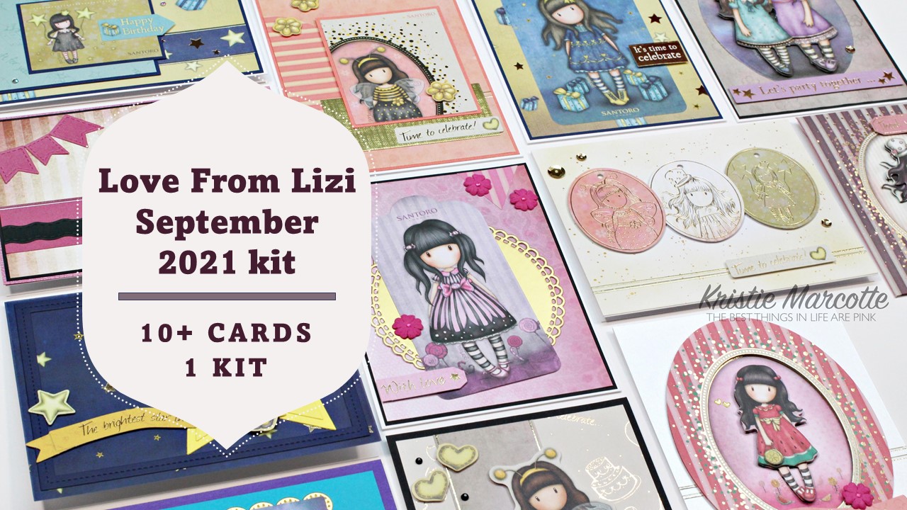 Love From Lizi | September 2021 card kit | 10+ cards 1 kit