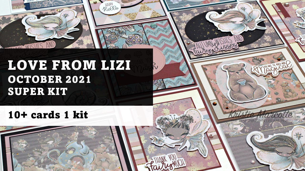 Love From Lizi | October 2021 SUPER card kit | 10+ cards 1 kit