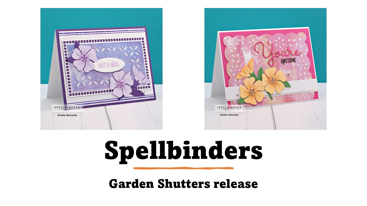 Spellbinders | Garden Shutters collection