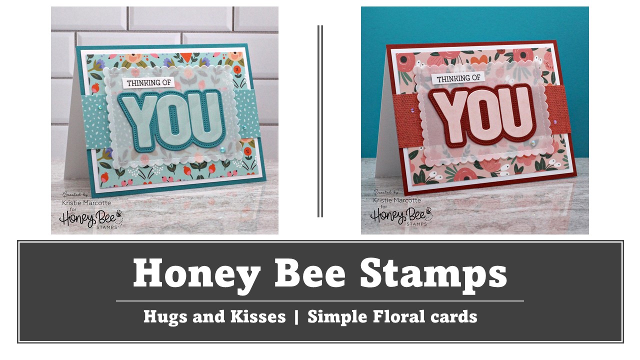 Honey Bee Stamps | Simple Floral cards