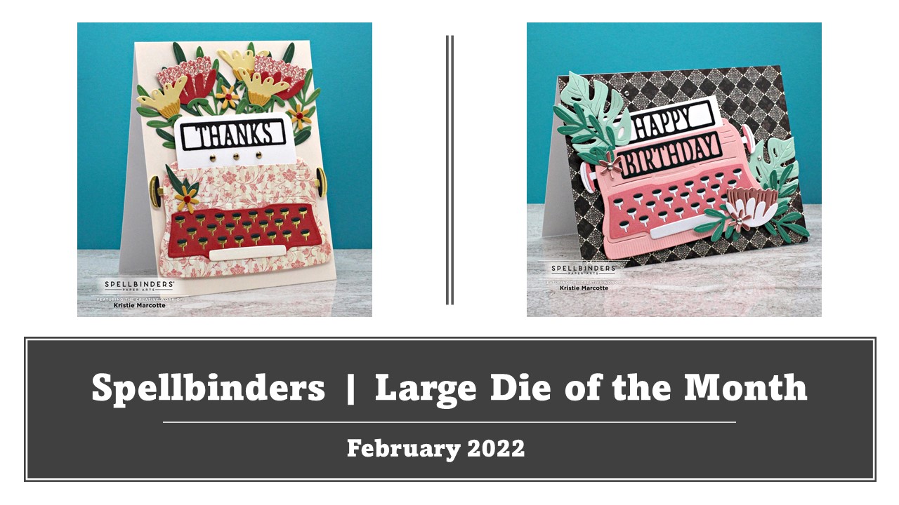 Spellbinders | February 2022 | Large Die of the Month