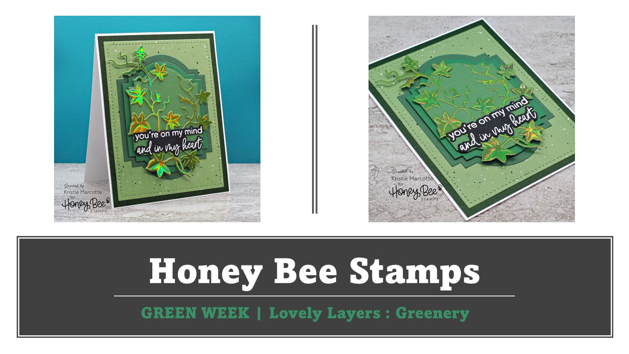 Honey Bee Stamps | Green Week!