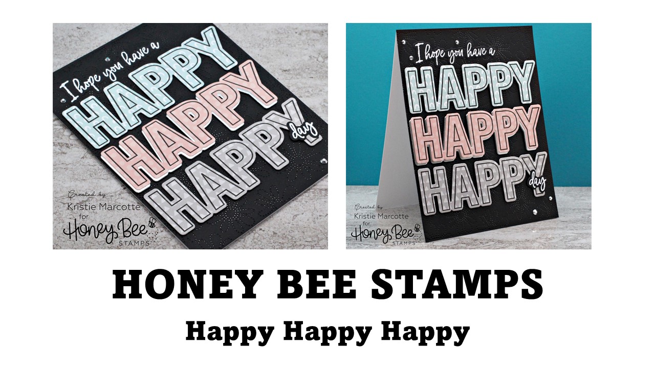 Honey Bee Stamps | Happy Happy Happy