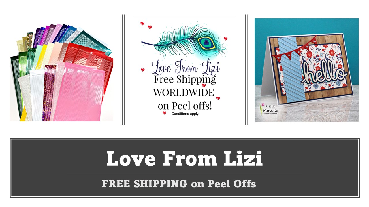 FREE SHIPPING on Love From Lizi Peel Offs | Limited Time