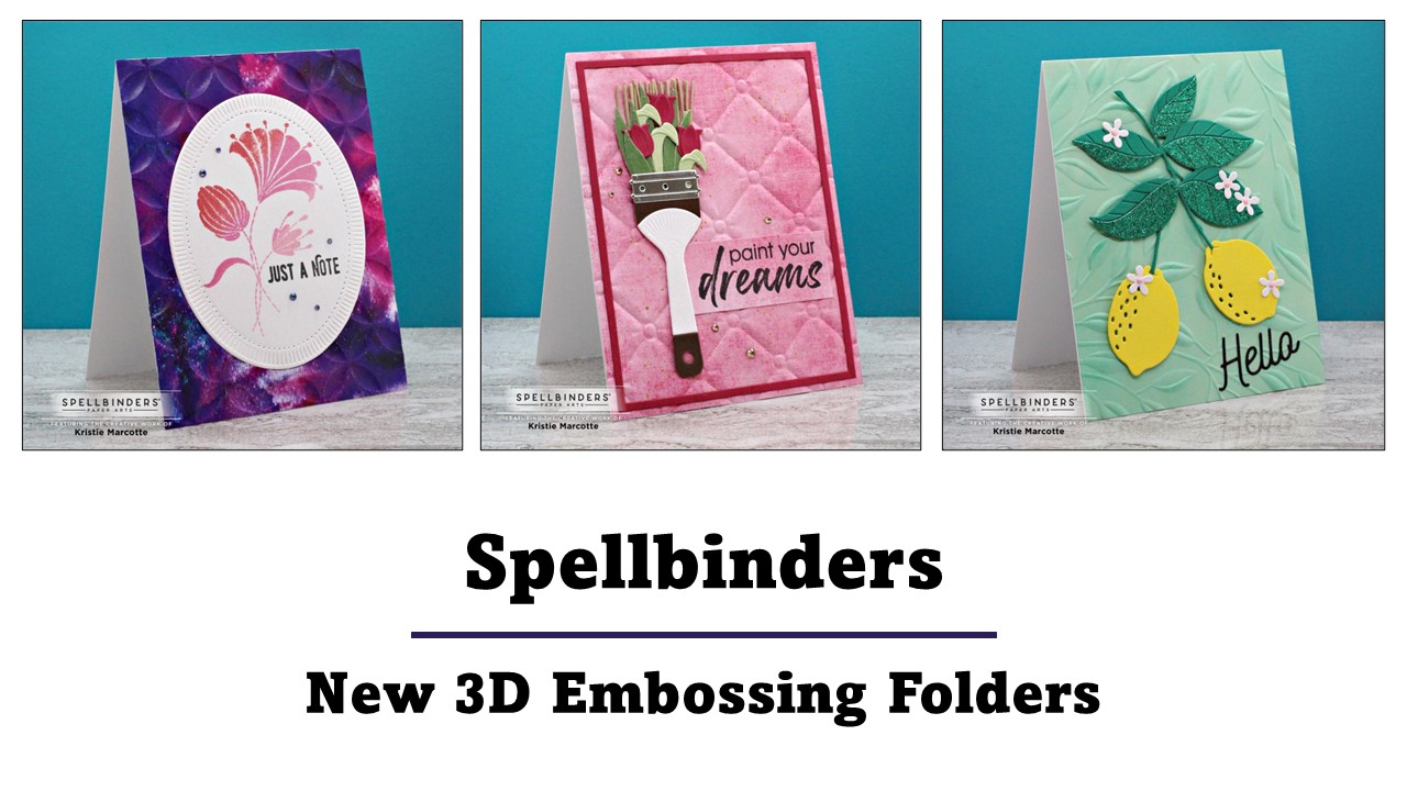 Spellbinders | 3D Embossing Folders