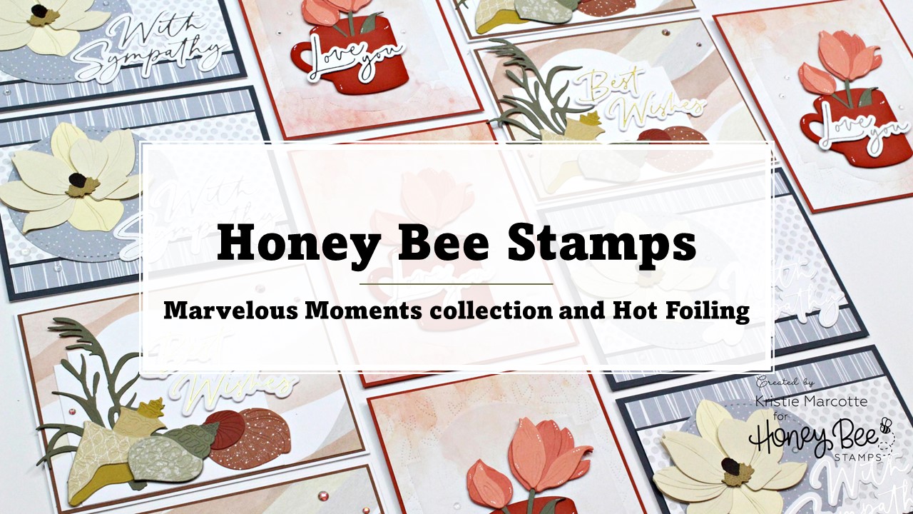 Honey Bee Stamps | Hot Foiling