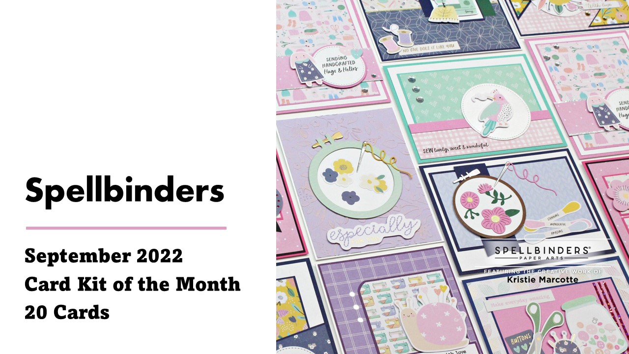 Spellbinders | September 2022 Card Kit of the Month