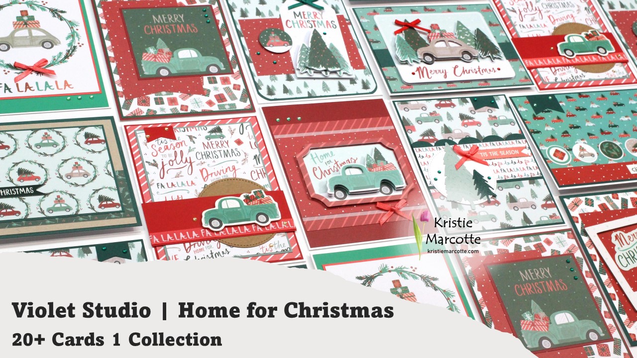 Violet Studio | Home for Christmas | 20+ Cards 1 collection