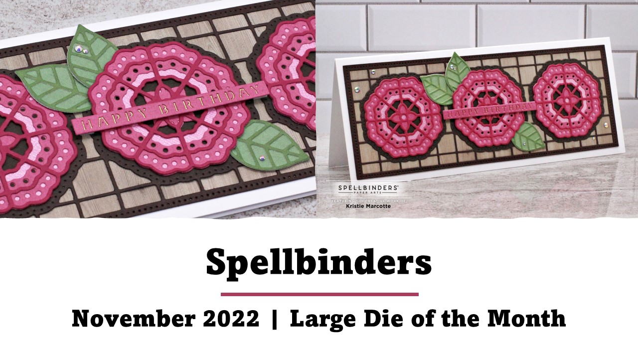 Spellbinders | November 2022 Large Die of the Month