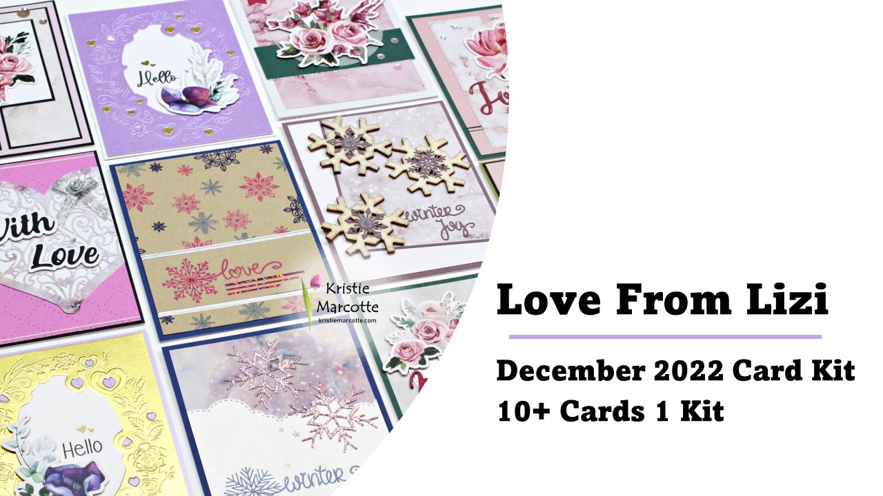Love From Lizi | December 2022 card kit | 10+ Cards 1 Kit
