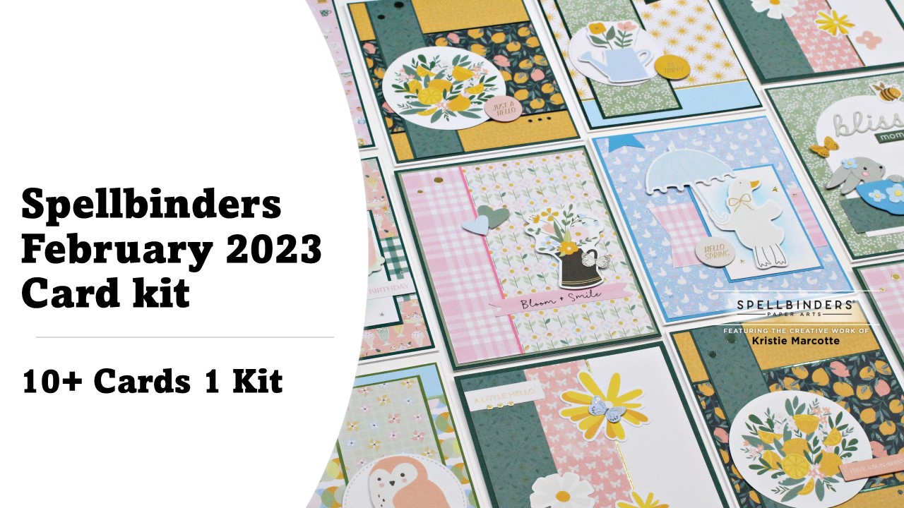 Spellbinders | February 2023 Card Kit