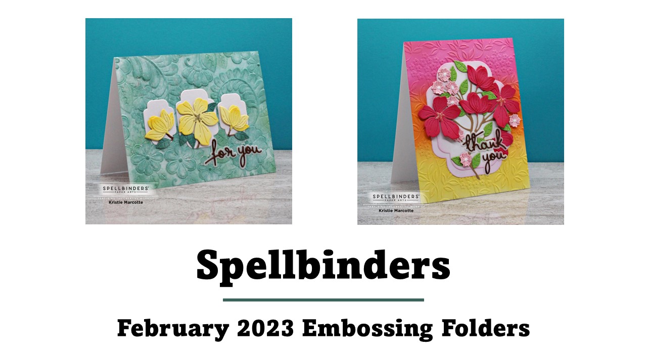 Spellbinders | February 2023 Embossing Folders