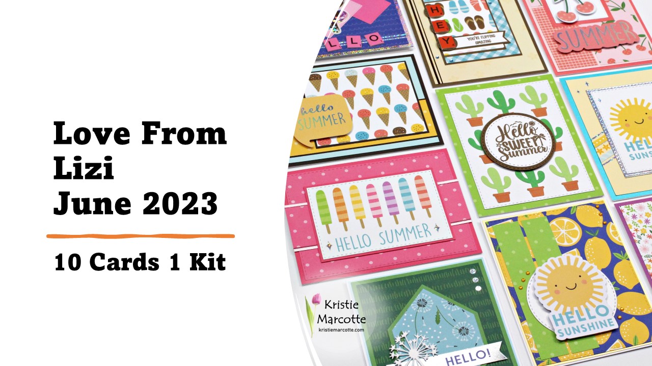 Love From Lizi | June 2023 card kit | 10 Cards 1 Kit
