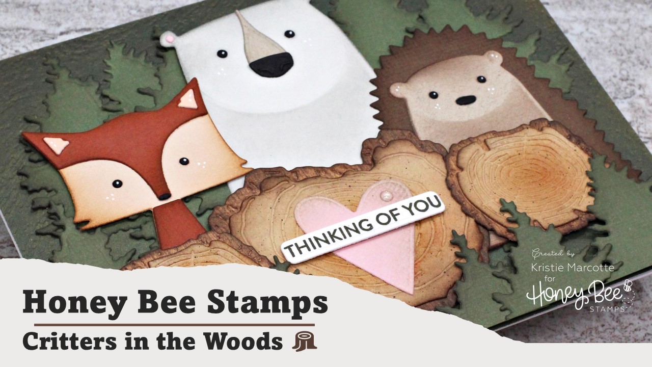 Honey Bee Stamps | Critters in the Woods