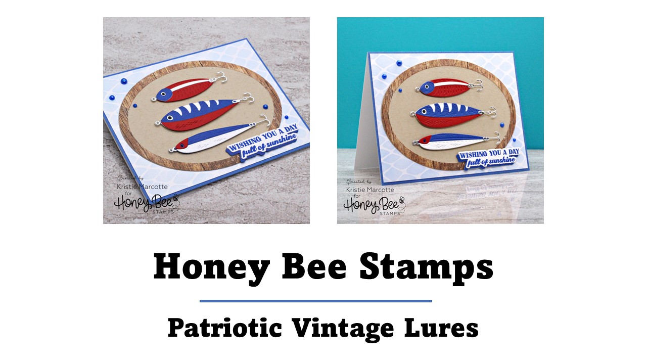 Honey Bee Stamps | Patriotic Vintage Lures