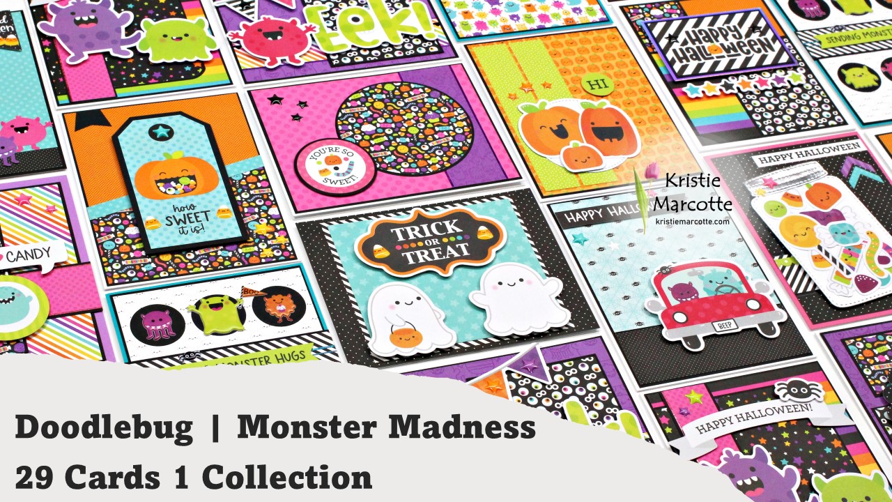 Doodlebug | Monster Madness | 29 Cards 1 Collection