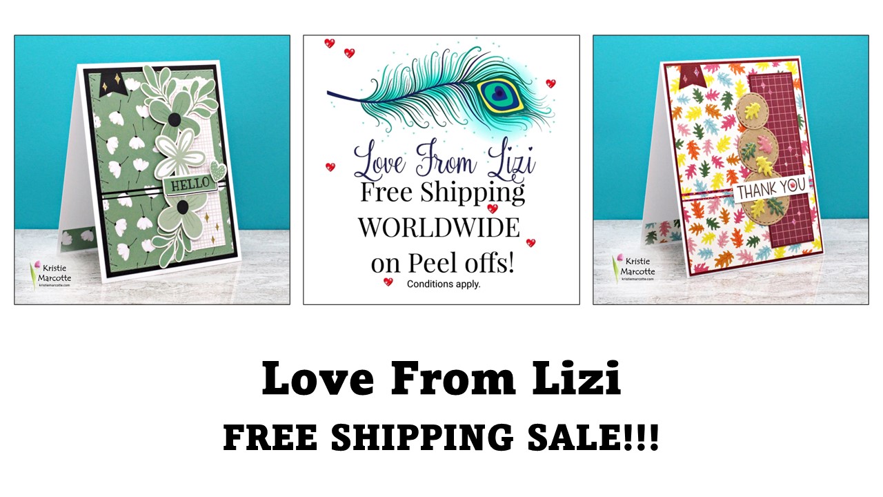 FREE SHIPPING | Love From Lizi Peel Offs