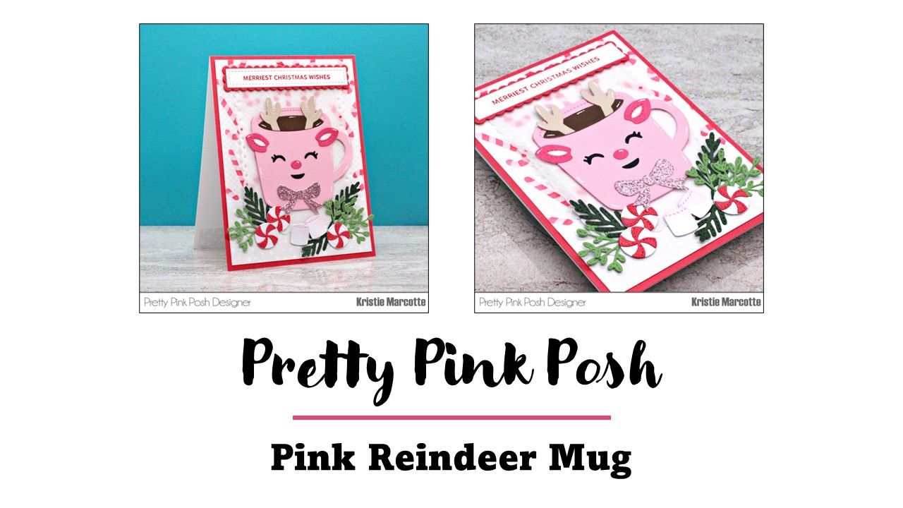 Pretty Pink Posh | Pink Reindeer Mug