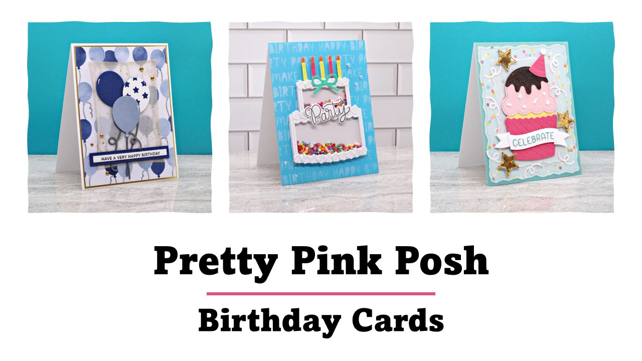 Pretty Pink Posh | Birthday Cards